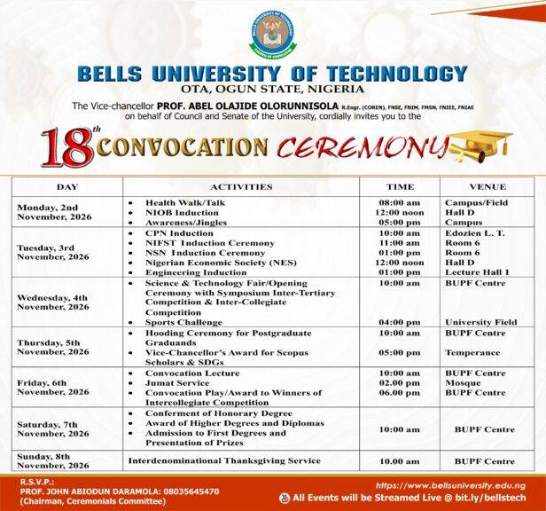 18 convocation