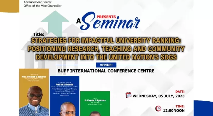 Strategies for Impactful University Rankings_Positioning Research, Teaching and Community Development into the United Nations SDGs